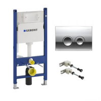 Set izolare prepack Duofix cu set fixare si clapeta de actionare Delta 21, Geberit