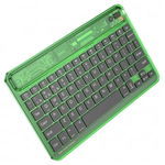 Tastatura Bluetooth wireless cu lumini Hoco S55, verde