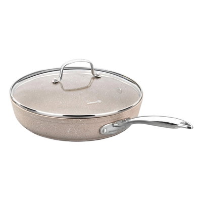Tigaie aluminiu, cu capac, 28cm "Granita" - Korkmaz, Korkmaz