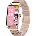 SmartWatch tip Bratara cu Notificari, Ritm cardiac, Oxigen din sange, Tensiune arteriala, Calculator, Monitorizare somn si calorii, Vreme, Moduri Sport S418, SMARTECH