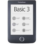 PocketBook eBook Reader BASIC 3, afisaj E Ink Carta, 8GB, WiFi, Alb