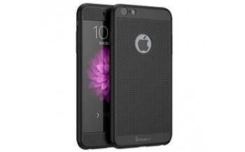 Husa iPaky 360 Air + folie sticla iPhone 6 / 6S Black, SMART CONCEPT MOBIL SRL