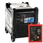 Generator pe benzina tip Inverter Blackstone BiG 9000, 7 kW, 4 timpi, Monofazat, Pornire automata ATS, Blackstone
