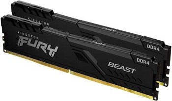 FURY Beast 64GB DDR4 3600MHz CL18 Dual Channel Kit, Kingston