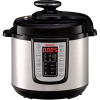 Multicooker Tefal One Pot CY505E30, 1200 W, 6 L, 25 de programe, pastrare la cald, Carte de retete digitala, Negru