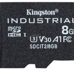 8GB microSDHC Industrial C10 A1 pSLC, Kingston