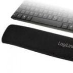 Suport pentru tastatura standard LogiLink ID0044, ergonomic cu gel, Negru, LogiLink