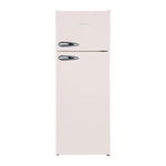 Frigider cu doua usi Fram FDD-VRL212BGF+, 213 l, Less Frost, Congelare rapida, Lumina LED, Dezghetare automata frigider, Clasa F, H 144 cm, Bej