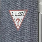 Guess Guess GUHCP12SPCUJULDB iPhone 12 5,4 granatowy/dark blue hardcase Jeans Collection, Guess