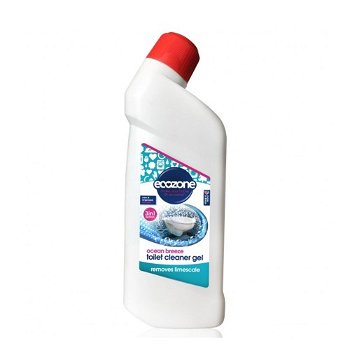 Ecozone Solutie gel 3 in 1 pentru curatat toaleta Ocean Breeze 750 ml, Ecozone