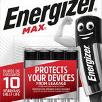 Baterii Energizer Max Alkaline Power E 92 LR03/4BP, Energizer