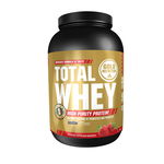 Pudra proteica cu capsuni Total Whey Gold