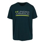 Tricou verde inchis cu print pentru barbati - Under Armour