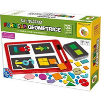 Sa invatam formele geometrice cu tabla de scris Montessori Sa invatam formele geometrice cu tabla de scris Montessori