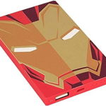 Acumulator Extern Tribe Marvel Iron Man, 4000mAh, USB (Rosu)