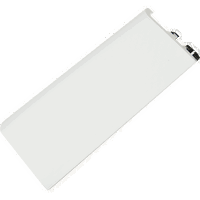 Plintă Arbiton Vega videlit cu canal P0811 albă 2400x20x80 mm