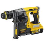 Ciocan rotopercutor cu dalta si acumulator DeWalt DCH274P2-QW, 400 W, SDS+, 2.1 J (Negru/Galben)