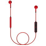 Casti in-ear Energy Sistem 1, Bluetooth, controale pe fir, microfon, Rosu