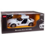 Masina cu telecomanda Mercedes-Benz SLS alb 1: 14, Rastar, 