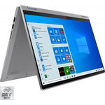 Ultrabook 2in1 Lenovo IdeaPad Flex 5 14IIL05 Intel Core (10th Gen) i3-1005G1 256GB SSD 8GB FullHD Touch Win10 Tast. ilum. FPR Graphite Grey 81X1000URM