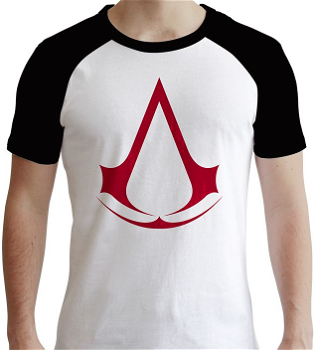 Tricou L - Men - Assassin's Creed - Brotherhood - Black and White, AbyStyle