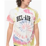 Bel-Air Athletics Tie-Dye Effect T-Shirt With Logo-Print Multicolor, Bel-Air Athletics