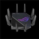 Asus Tri-band WiFi Gaming Router AX11000 PRO, GT-AX11000 PRO; Network Standard: IEEE 802.11ax, IPv4, IPv6, segment AX11000 ultimate AX performance, 2.4GHz 1148Mbps, 5G-1Hz 4804Mbps, 5G-2Hz 4804Mbps, 8 x antene detasabile, processor 2.0 Ghz, 256MB NAND fl, ASUS