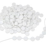 Margele plate albe 500 - Playbox, Playbox