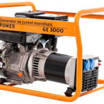 Generator Curent Electric Ruris R-Power GE 5000, 13 CP, Benzina, 220V