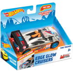 Masinuta cu lumini si sunete Hot Wheels, Time Tracker gri