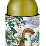 Caroline`s Treasures Carolines Comori ASA2047LITERK Otter sticla de vin de băuturi Izolator Hugger Mltcl Wine Bottle, 