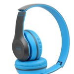 Casti audio P47 5.0+EDR WIRELESS Bluetooth Radio MP3 Albastru / Gri, GAVE