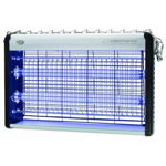 Lampa insecticida Esperanza Hunter EHQ006, 20W, 80m2, lumina UV, Functionare silentioasa, Alb, Esperanza