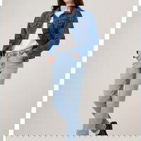 Blugi drepti cu aspect decolorat 501, Levis