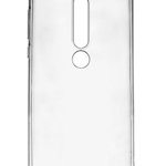 Husa Nokia 6.1 (Nokia 6 2018) Devia Silicon Naked Crystal Clear (0.5mm)