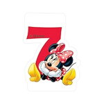 Lumanare tort cifra 7 Minnie Mouse Disney, Krull Toys SRL
