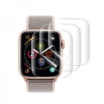 Set 3 folii de protectie ecran pentru Apple Watch 4 Series 40mm full size din hidrogel, krasscom