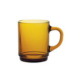 Cana cu maner With Handle Versailles Amber din sticla, Duralex, 260 ml, set 6 buc., ø72x(H)89 mm, HENDI