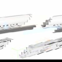 Uscator rufe, de perete, cu 4 corzi, 29x6x6cm, Confortime
