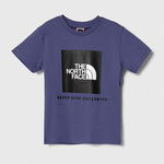 The North Face tricou de bumbac pentru copii cu imprimeu, The North Face