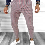 Pantaloni barbati eleganti cu dungi B1595 B5-3, 