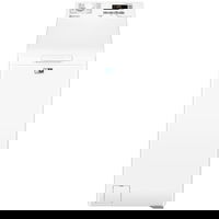 Electrolux Masina de spalat rufe cu incarcare verticala Electrolux EW6TN5261F, 6 kg, 1200 rpm, Clasa D, Tehnologie SensiCare, Display LCD, Alb, Electrolux