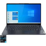 Laptop ultraportabil Lenovo Yoga Slim 7 14ITL05 cu procesor Intel Core i7-1165G7 pana la 4.70 GHz, 14", Full HD, Touch, 16GB, 1TB SSD, Intel Iris Xe Graphics, Windows 10 Home, Slate Grey