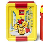 Set pentru pranz LEGO Iconic rosu-galben, LEGO