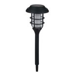 Lampa Led solara, Plastic, Negru, 43 cm, OEM