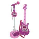 Set Reig Musicales Chitara Si Microfon Hello Kitty Reig Musicales Pentru Copii, Reig Musicales