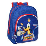 Ghiozdan Sonic Let's roll 26 x 34 x 11 cm Bleumarin, Sonic