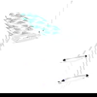 Masa de calcat LEIFHEIT Air Board Express Solid 72697, 120x38, M, alb-verde deschis