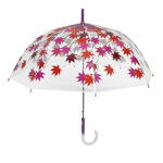 Umbrela transparenta automata baston (2 modele frunze), Perletti, Diverse