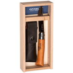 Opinel Opinel Nr. 08 Carbon + Husă pentru creion